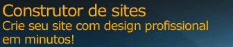 construtor de sites com design profissional