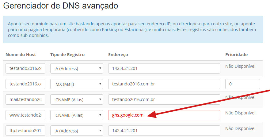 dominio .com.br blogger como